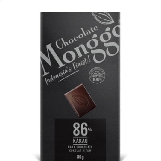 

Chocolate Monggo Dark Chocolate 86% - 80 G