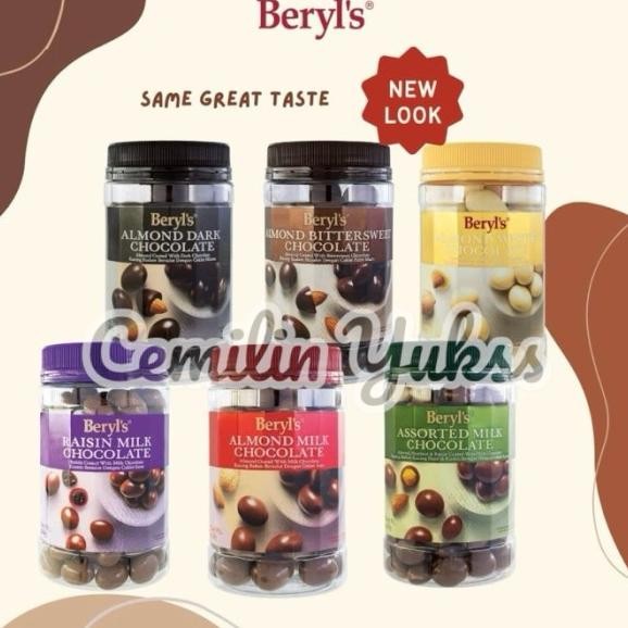 

Beryl'S Almond Dark Chocolate 450G Beryls Crunchy Almond Lk Chocolate380G Beryls Green Tea Chocolate Almond White Chocolate Beryls Coklat Malaysia