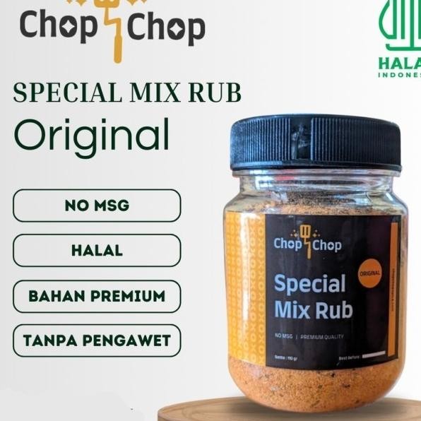 

Viral Chop-Chop Rub Spesial X Bumbu Marinasi Rendah Kal (Untuk