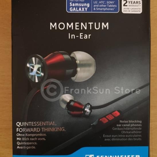 Earphone Headset Sennheiser Momentum In Ear For Android With C