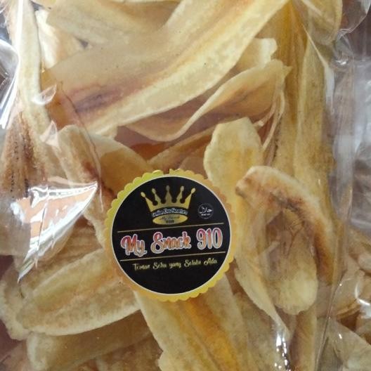 

Keripik Kripik Pisang Kepok Asin Empuk Renyah Kiloan _My Sna910
