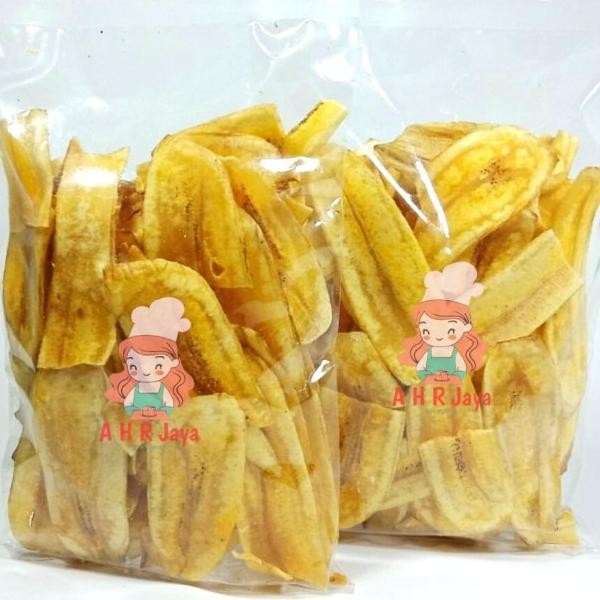 

Keripik Pisang Kepok Asin Gurih Pisang Lampung Isi 500Gr