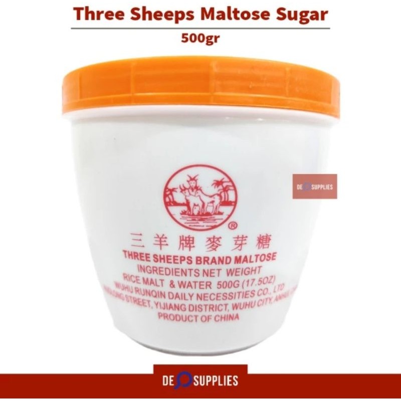 

Three Sheeps Maltose Sugar 500gr - Gula Beko Liquid Maltosa Gula Cair