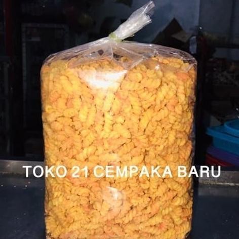 

Makaroni Spiral Goreng Rasa Keju Cheese 1 Ball | Makaroni Spiral Ulir