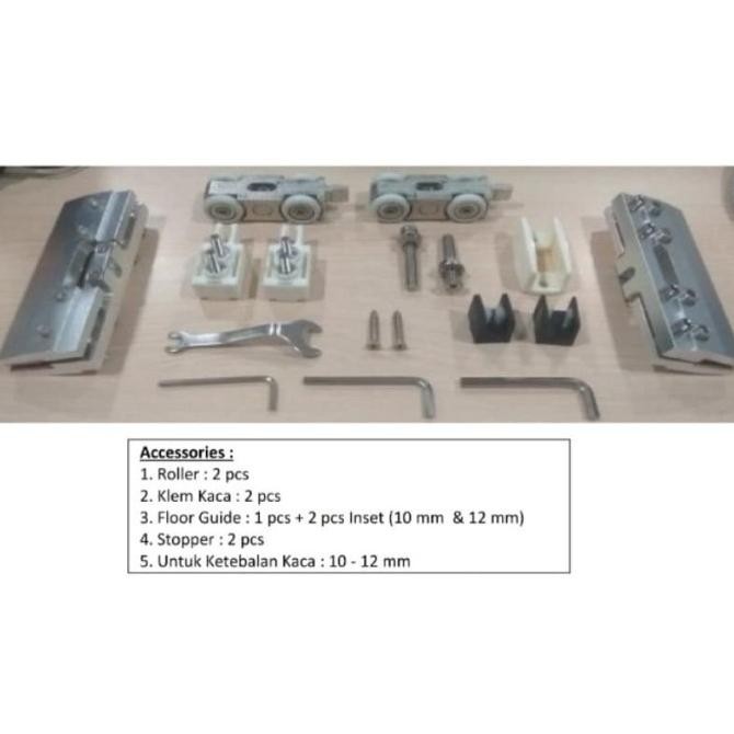 Rel Sliding Pintu Kaca Dekkson Sgd L4 8111A Sliding Glass Door Track