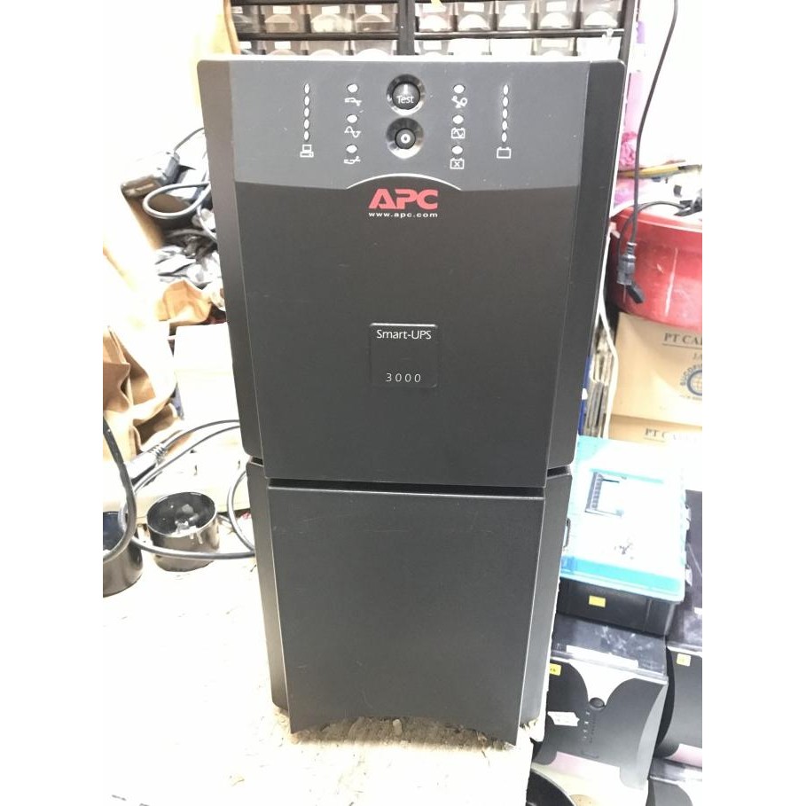 Ups APC 3000VA + Ext Battery Backup For Server Pulsa Mesin Cetak dll