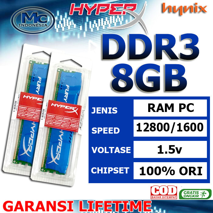 RAM PC DDR3 8GB DDR3L-1600 CRUCIAL