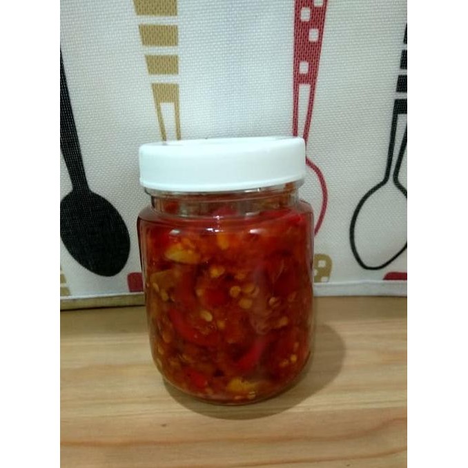 

SAMBAL CUMI ASIN TERASI KEDAI PIA/ SAMBEL PEDAS/TANPA PENGAWET LCM