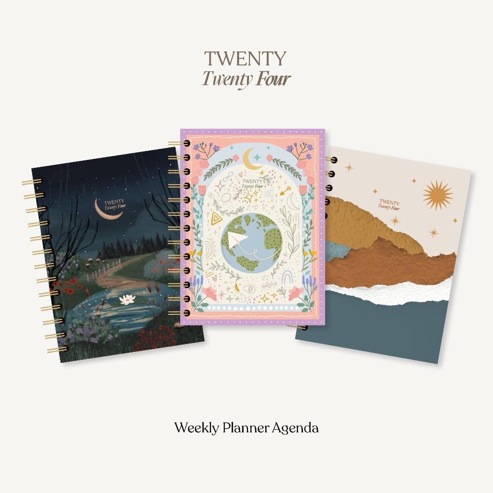 

TERLARIS Paperie Lab - 2024 Weekly Planner Agenda fx-4