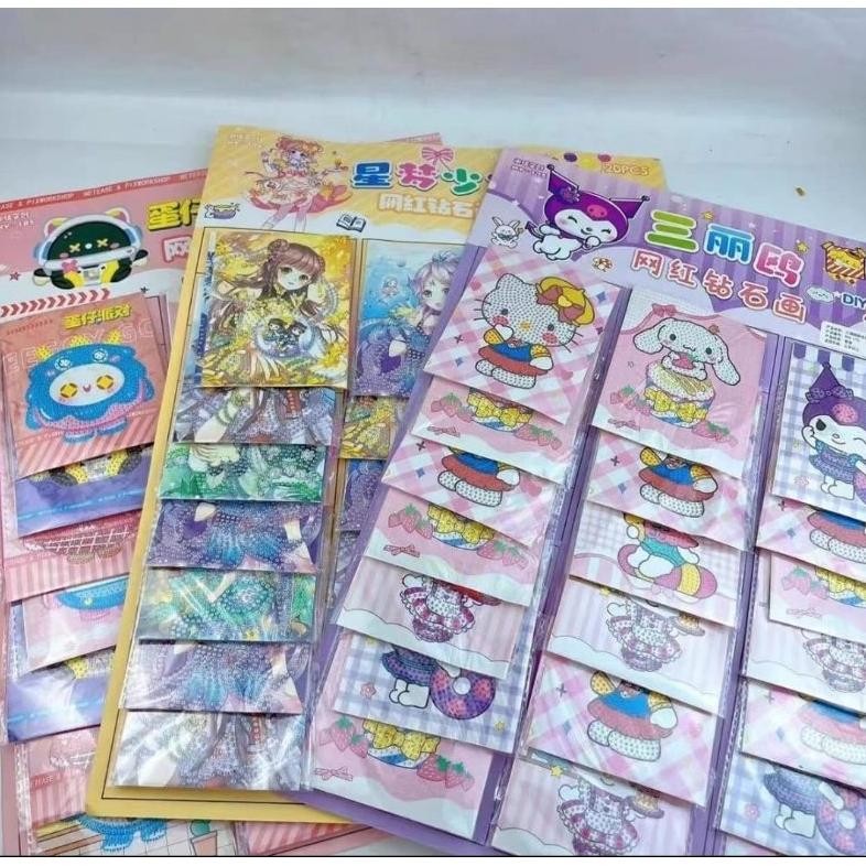 

BISA COD Diamond painting Set 20pc Lembaran Teplak Lebar jk-54