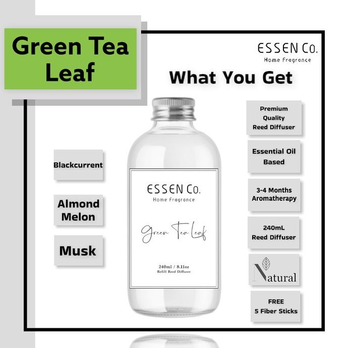 

Essen Co Reed Diffuser Refill Aromatherapy Pengharum Ruangan Isi Ulang TD