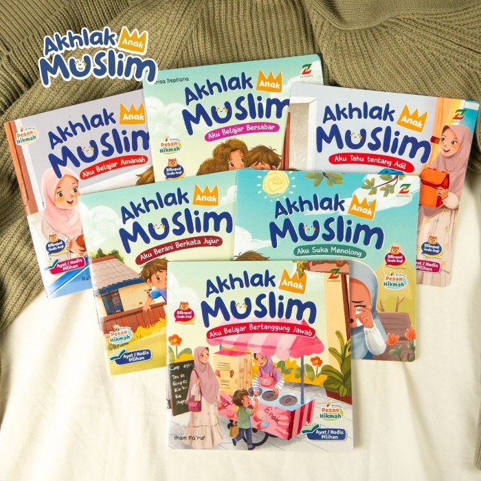 

Bana Buku Seri Akhlak Anak Muslim 1 Set Isi 6 Bilingual By Ziyadbooks