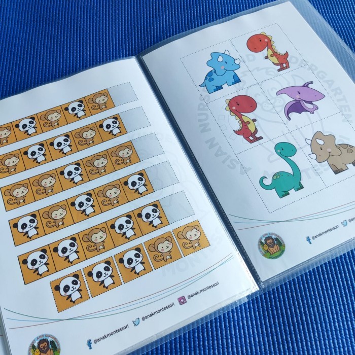 

Bana Work Sheet Anak Montessori Buku Aktivitas Anak Activity Book 3 Tahun