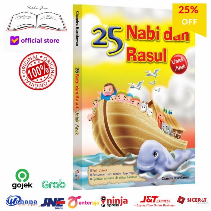 

Bana Buku Cerita 25 Nabi Dan Rasul Untuk Anak Dongeng Bergambar Berwarna