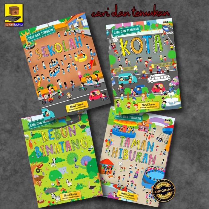 

Bana Buku Aktivitas Anak / Seri Cari Dan Temukan / Buku Tk Paud