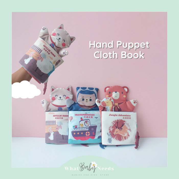 

Bana Meow Baby Cloth Book Tail / Buku Kain Anak Buku Tangan Soft Book 3D