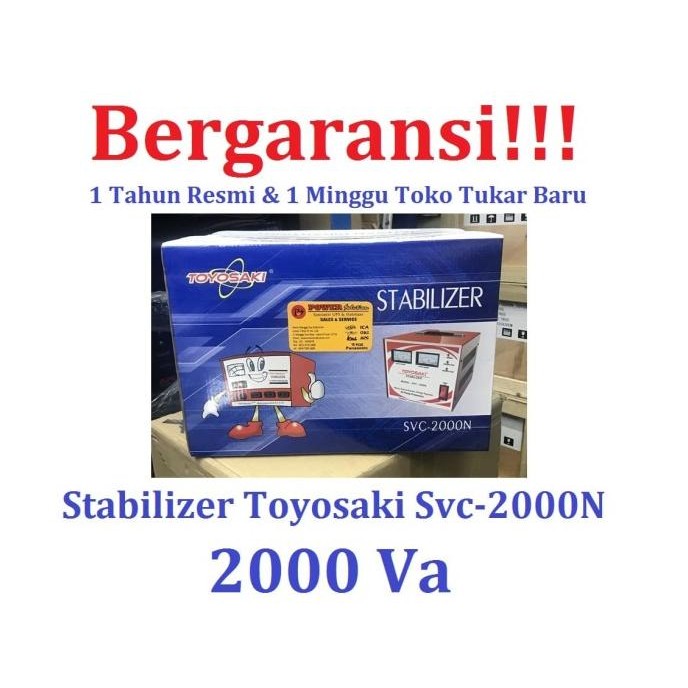 STABILIZER TOYOSAKI SVC2000N, STABILIZER TOYOSAKI 2000VA