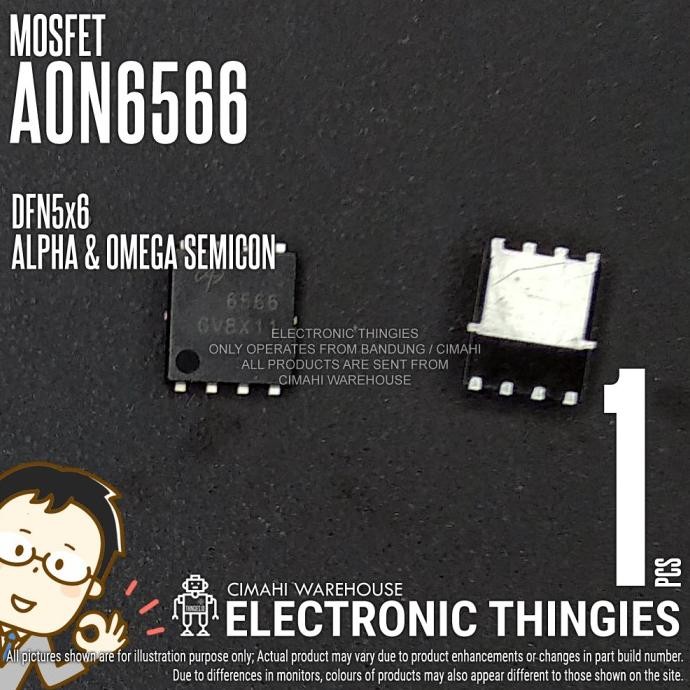 Diskon AON6566 DFN5x6 ALPHA & OMEGA MOSFET AON thingie43