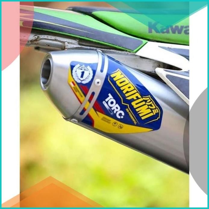 Knalpot Ori Norifumi Torc CRF 150 Dtracker - Torch Stainless Original