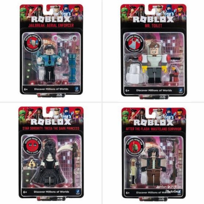Ready ROBLOX Wasteland Survivor, Trexa, Jailbreak or Mr Toilet Figure Satuan