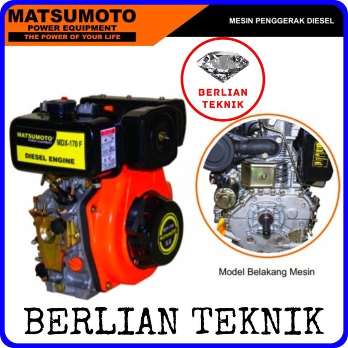 Mesin Penggerak Solar Engine Diesel Matsumoto 7 HP