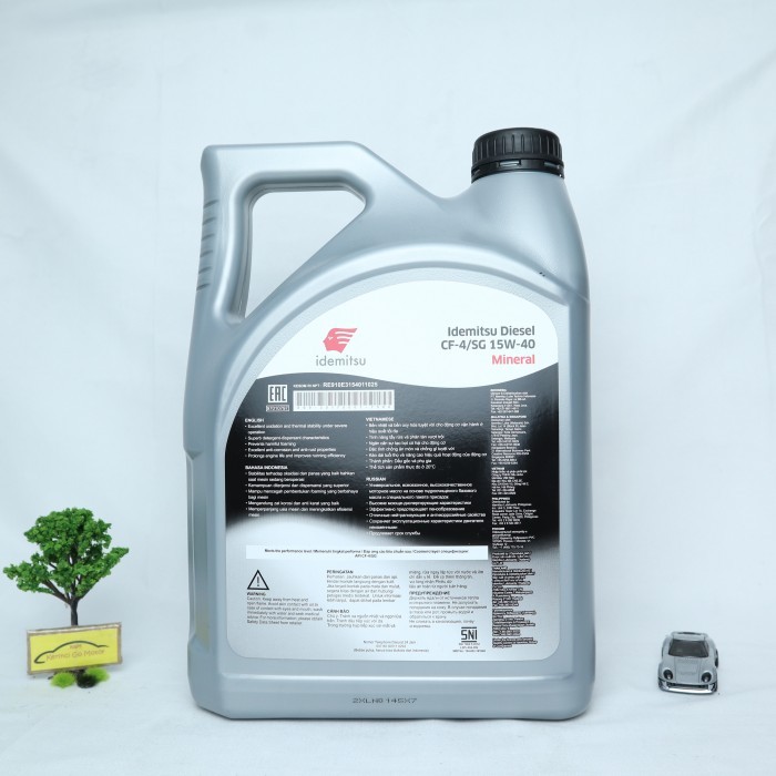 OLI IDEMITSU DIESEL 15W-40 CF-4/SG 5L GALON - OLI DIESEL IDEMITSU 15W