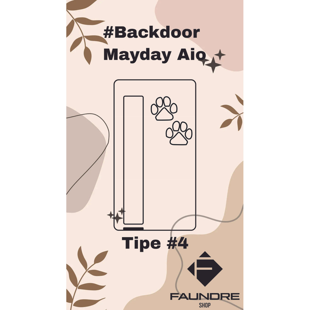 BERKUALITAS Panel Backdoor Mayday Aio