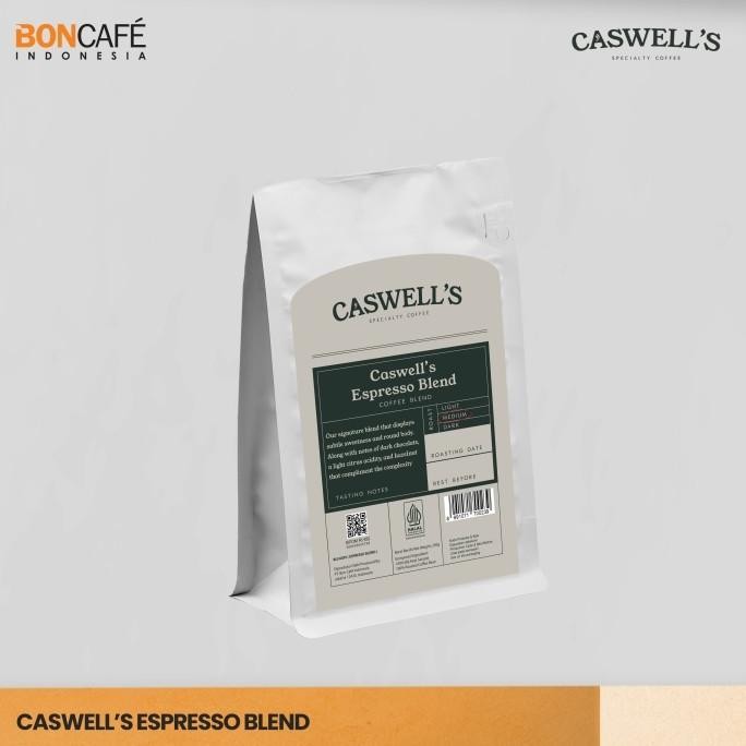 

Caswells Espresso Blend 250 Gram / House Blend Coffee / Kopi / Arabica