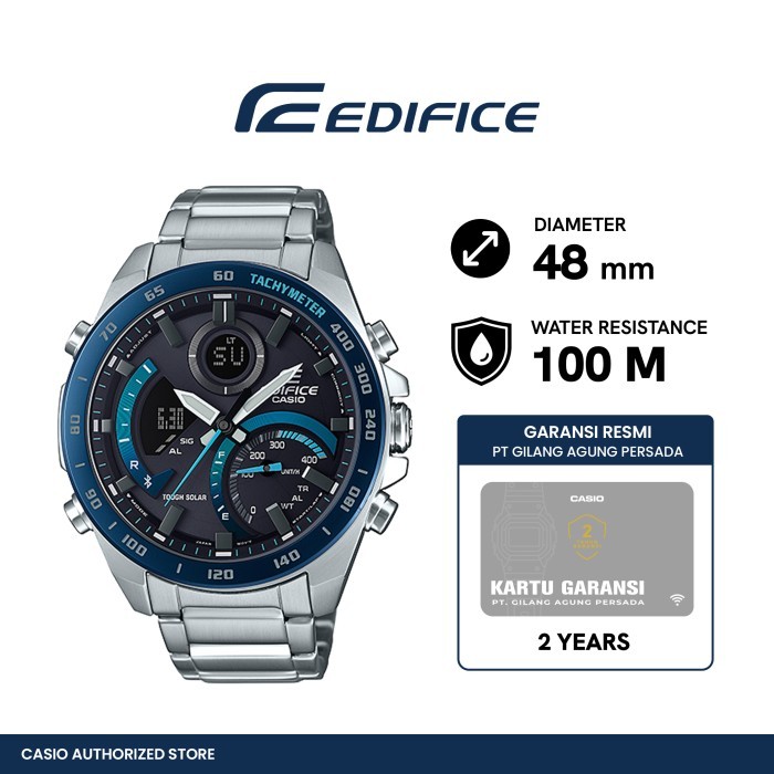 Jam Tangan Pria Casio EDIFICE ECB-900DB-1BDR