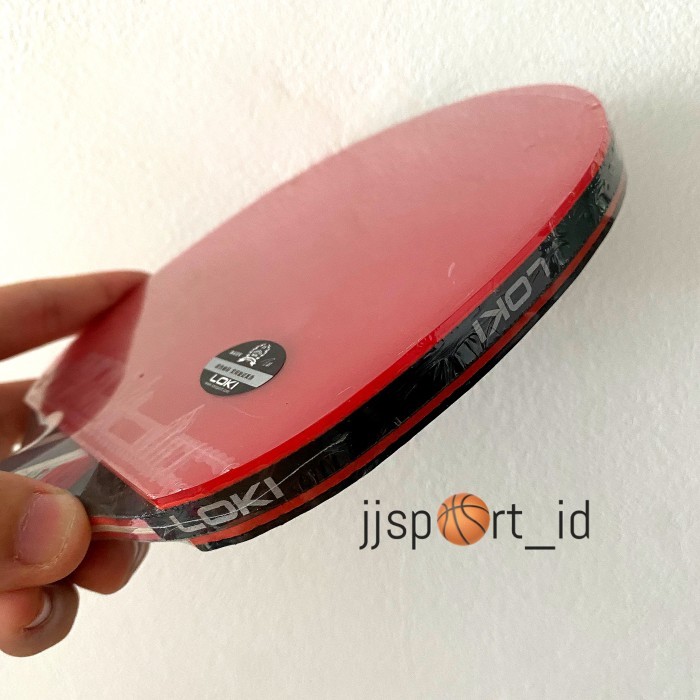 Bet Pingpong Bat Tenis Meja Bat Pingpong Loki 3Star Carbon Original