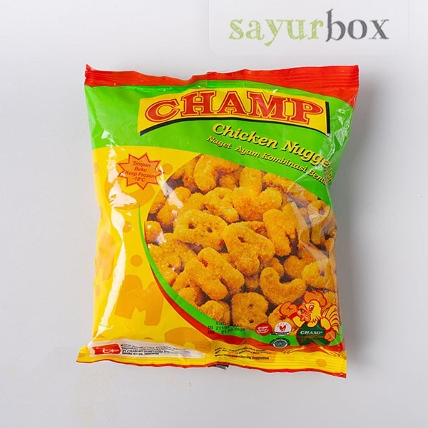 

Champ Chicken Nugget Coin 200 gram Sayurbox