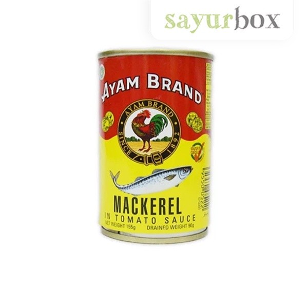 

Ayam Brand Mackerel in Tomato Sauce 155 gram Sayurbox