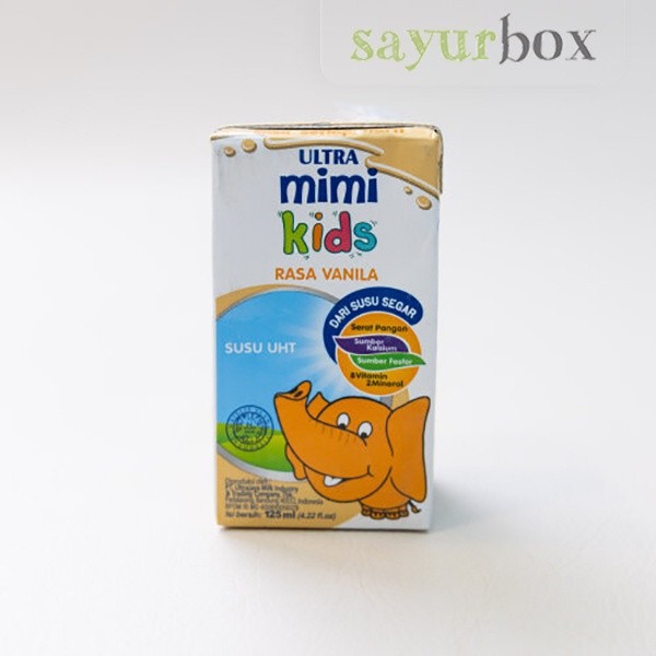 

Ultra Mimi Susu UHT Vanila 125 ml Sayurbox