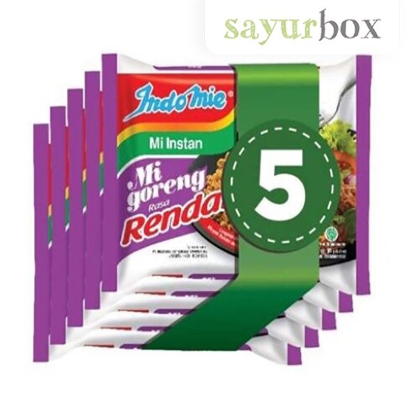 

Bundling Indomie Goreng Rendang 5 pcs Sayurbox