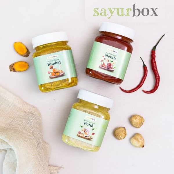 

Bundling - 3 x Bumbu Dasar 150 ml Sayurbox