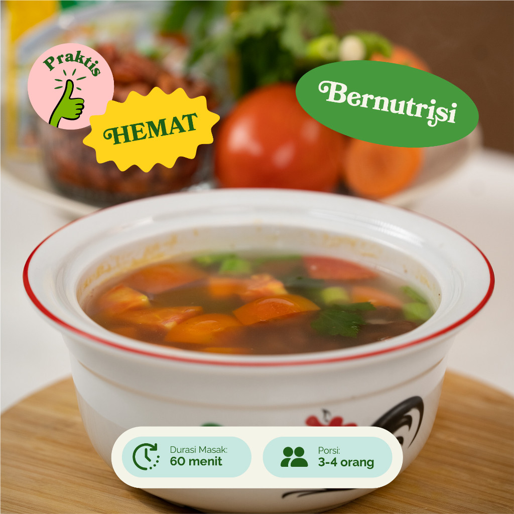 

Ijo-Ijo Kitchen Paket Masak Sup Kacang Merah 1 pack