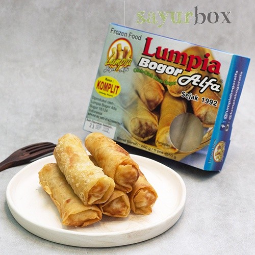 

Alfa Lumpia Bogor Komplit isi 5 pcs 1 pack Sayurbox