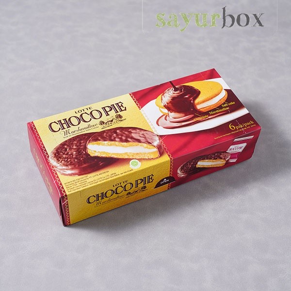 

Lotte Choco Pie Marshmallow 156 - 168 gram Sayurbox