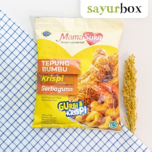 

Mamasuka Tepung Bumbu Krispi Serbaguna 210 gram Sayurbox
