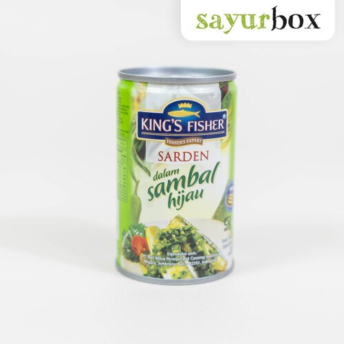 

Kings Fisher Sarden Sambal Hijau 155 gram Sayurbox