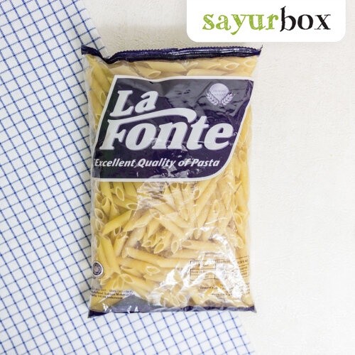 

La Fonte Penne Ziti Rigate 500 gram Sayurbox