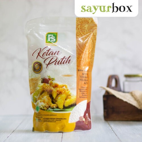 

Food Station Beras Ketan Putih 1 kg Sayurbox