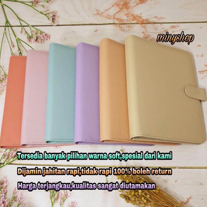 

TERLARIS Binder Polos Exclusive A5 20 Ring Ada 12 Warna Pilihan Agenda Kuliah Kulit It34