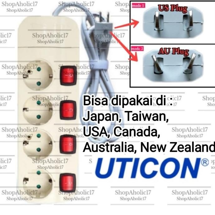 Travel Stop Kontak Colokan Listrik Plug Steker Jepang Japan Usa