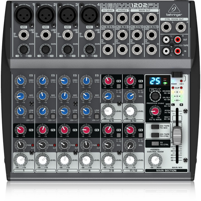 BEHRINGER XENYX 1202FX BMJ