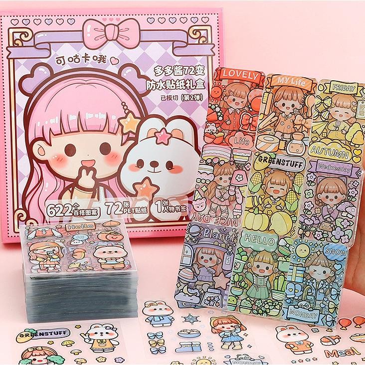 

Gratis Ongkir 72 Lembar Stiker Box Aesthetic Edisi Dodo Girl 1 Box Tld80 Ht-12