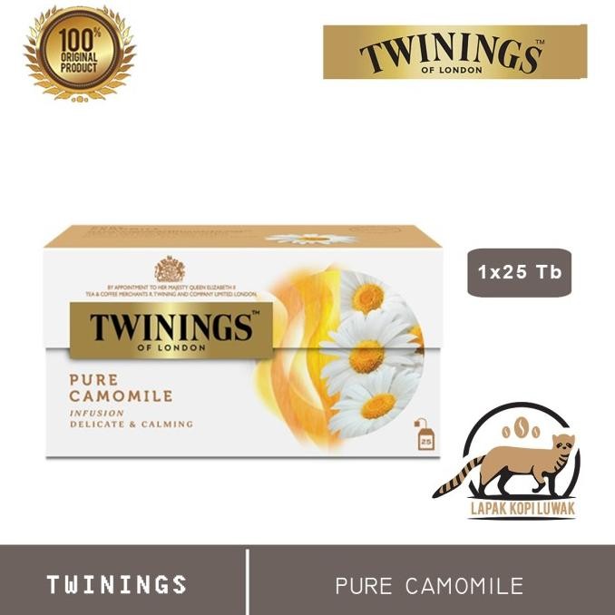 

NEW PRODUK TWININGS TEA VARIAN PURE CAMOMILE INFUSION !!!!!