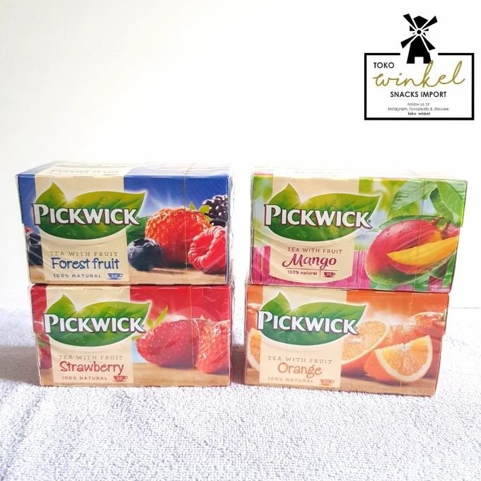 

BIG SALE TEH PICKWICK BUAH FRUIT TEA, ISI 20 PCS !!!!!