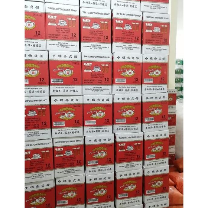 

TERBARU CHATRAMUE THAITEA TEH THAILAND THAI TEA NUMBER ONE 400G !!!!!