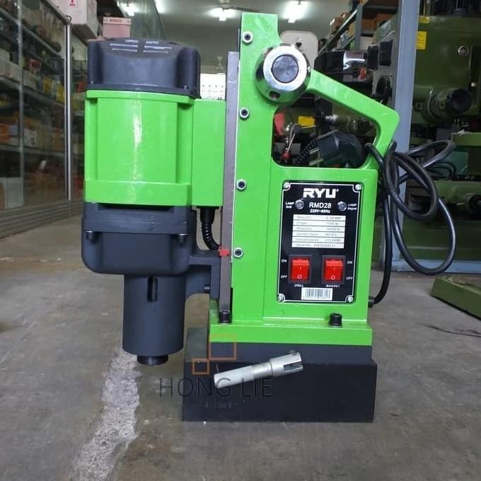 Mesin Bor Magnet Tekiro Ryu 28 Mm Magnetic Drill Bor Duduk